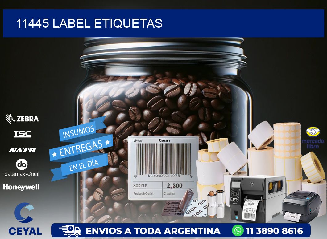 11445 LABEL ETIQUETAS