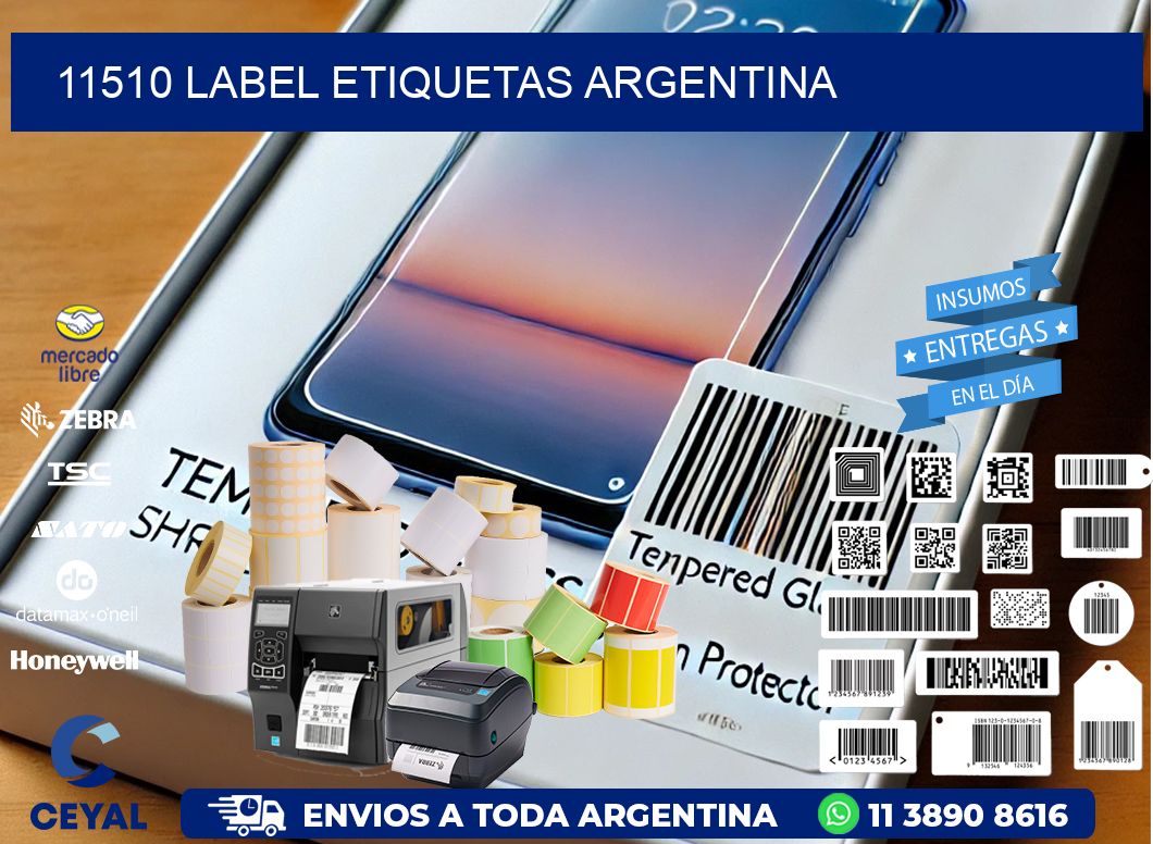 11510 LABEL ETIQUETAS ARGENTINA