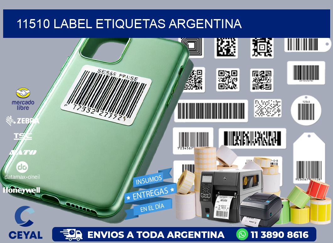 11510 LABEL ETIQUETAS ARGENTINA