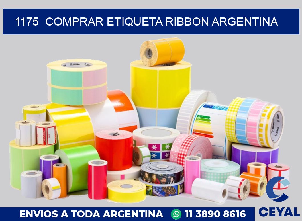 1175  COMPRAR ETIQUETA RIBBON ARGENTINA