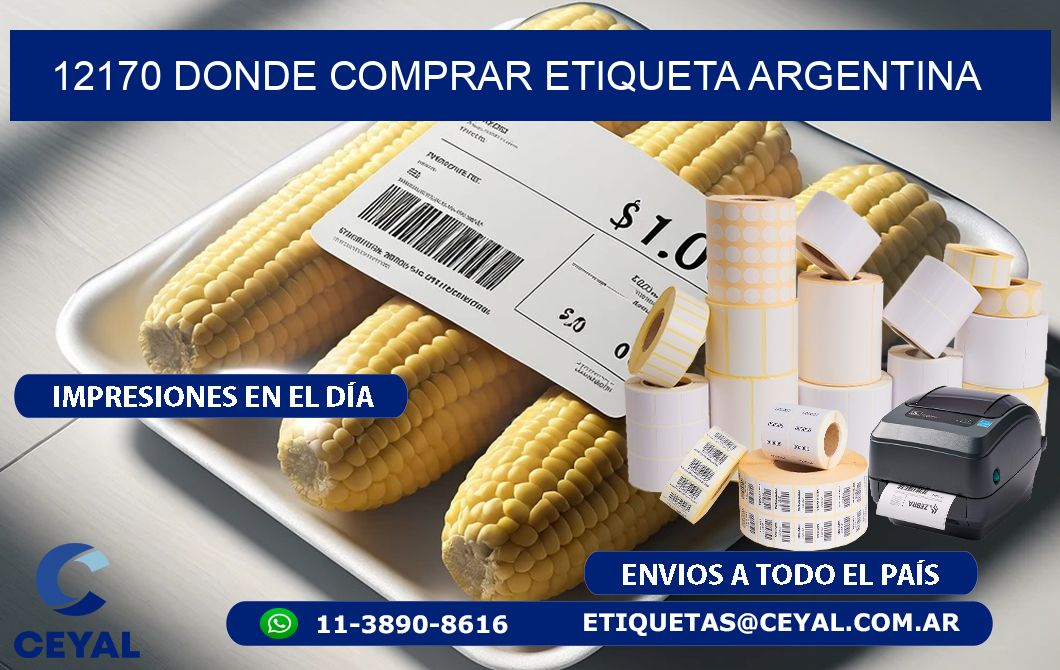 12170 DONDE COMPRAR ETIQUETA ARGENTINA