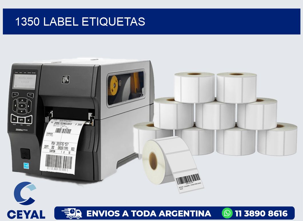1350 LABEL ETIQUETAS