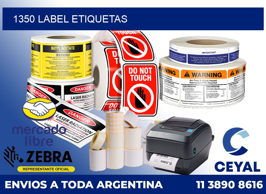 1350 LABEL ETIQUETAS