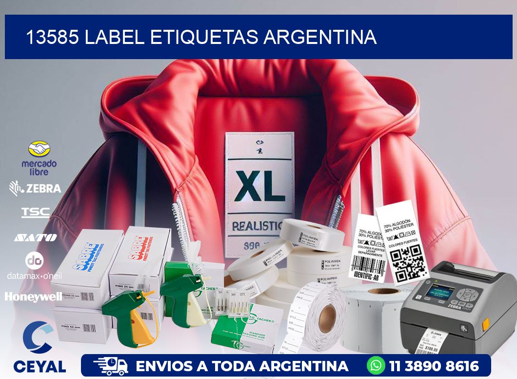 13585 LABEL ETIQUETAS ARGENTINA