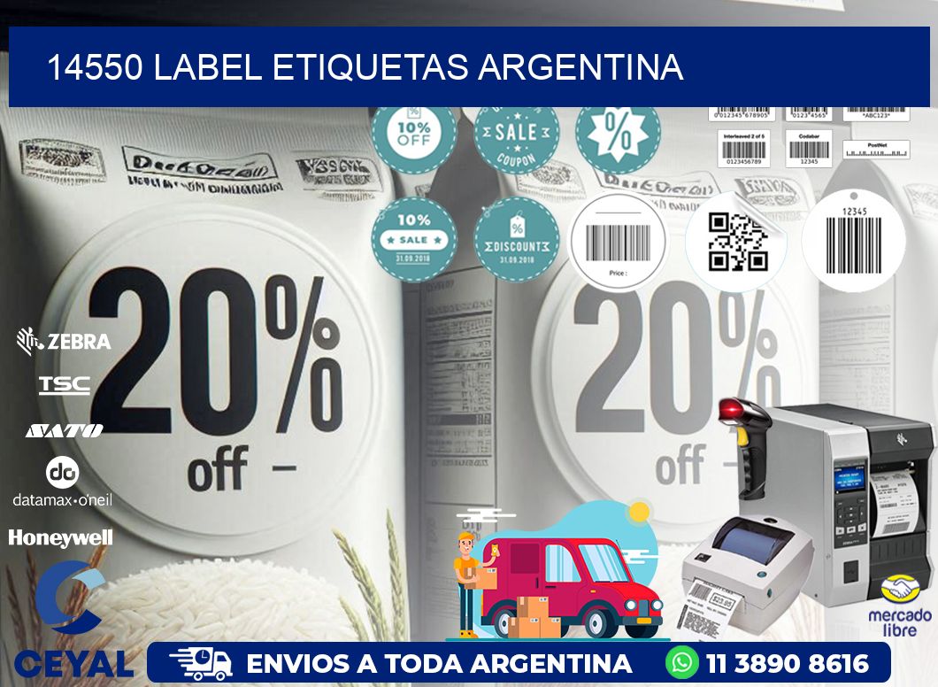 14550 LABEL ETIQUETAS ARGENTINA