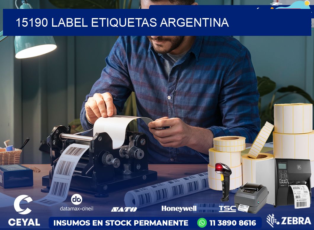 15190 LABEL ETIQUETAS ARGENTINA