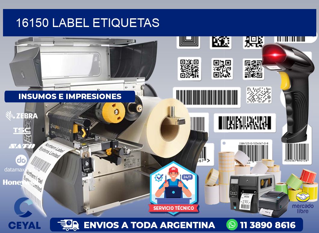 16150 LABEL ETIQUETAS