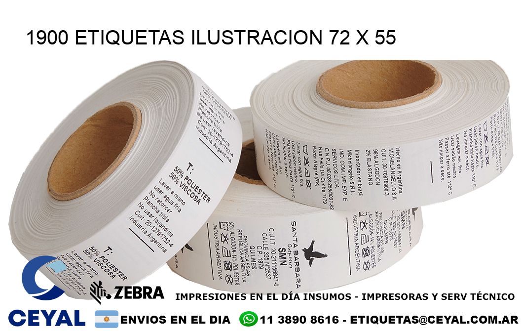 1900 ETIQUETAS ILUSTRACION 72 x 55