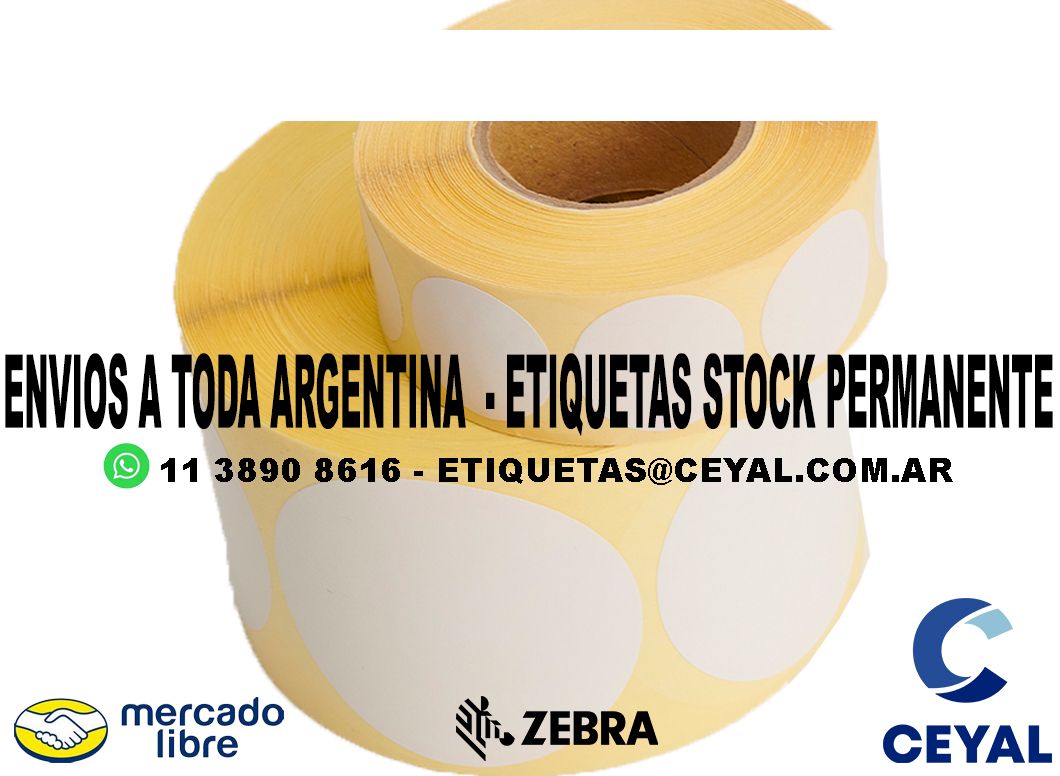 200 100 ETIQUETAS IMPRESAS  21 x 75