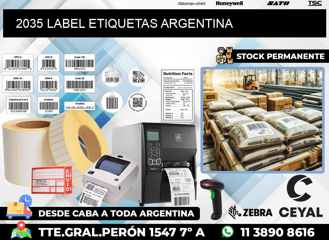 2035 LABEL ETIQUETAS ARGENTINA