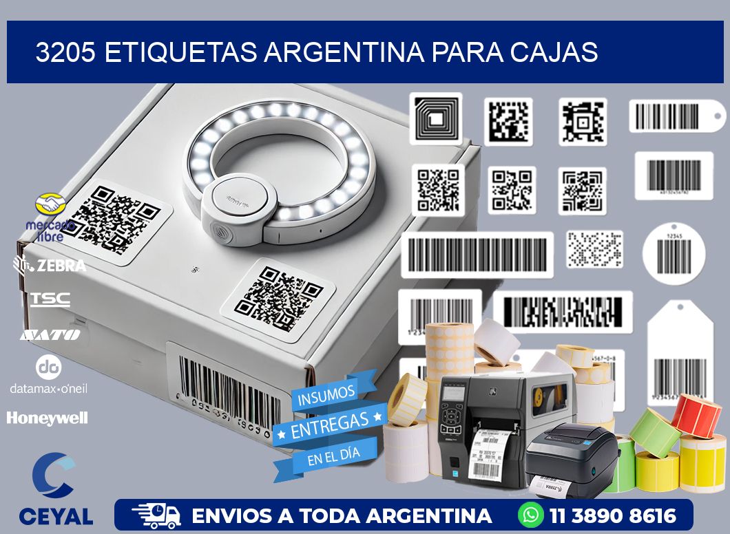 3205 ETIQUETAS ARGENTINA PARA CAJAS