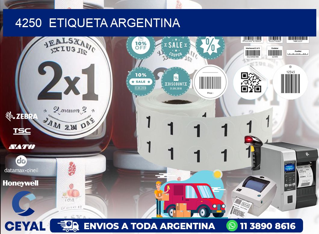 4250  ETIQUETA ARGENTINA