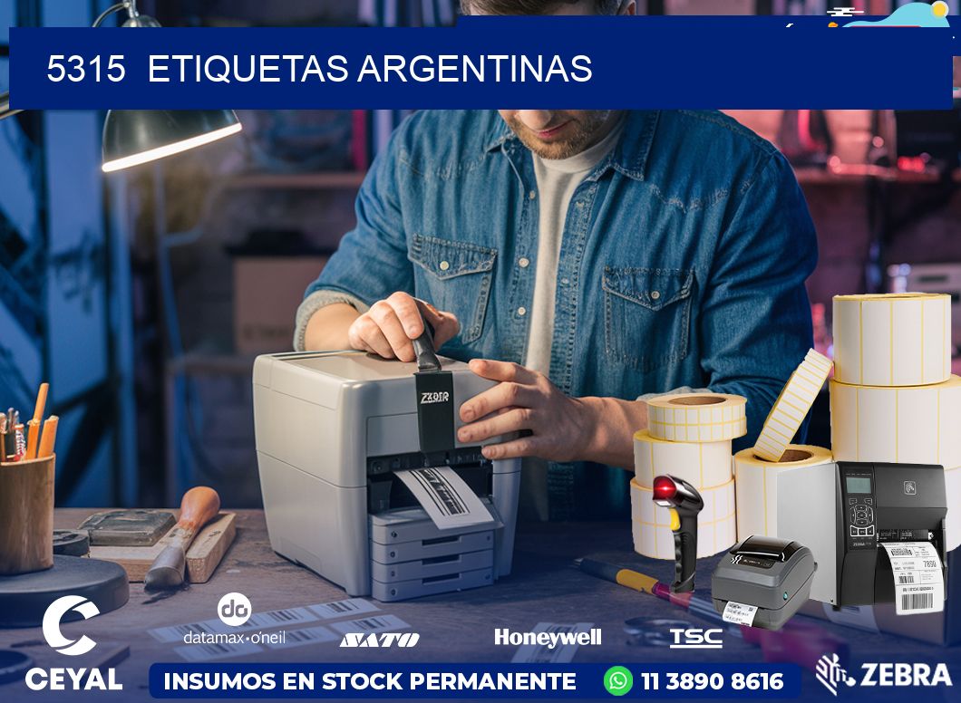 5315  ETIQUETAS ARGENTINAS