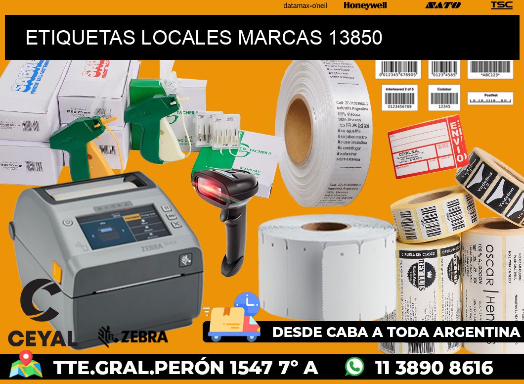 ETIQUETAS LOCALES MARCAS 13850