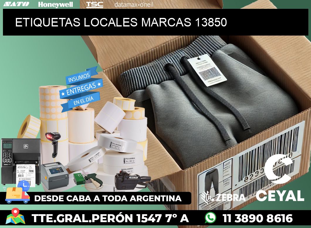 ETIQUETAS LOCALES MARCAS 13850
