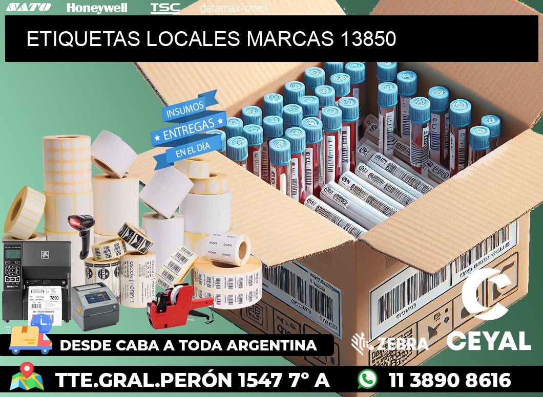 ETIQUETAS LOCALES MARCAS 13850