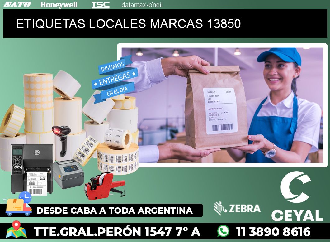 ETIQUETAS LOCALES MARCAS 13850