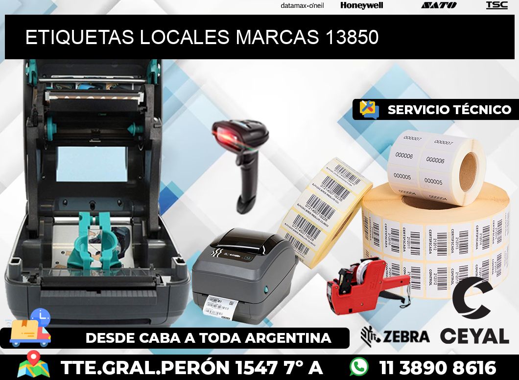 ETIQUETAS LOCALES MARCAS 13850