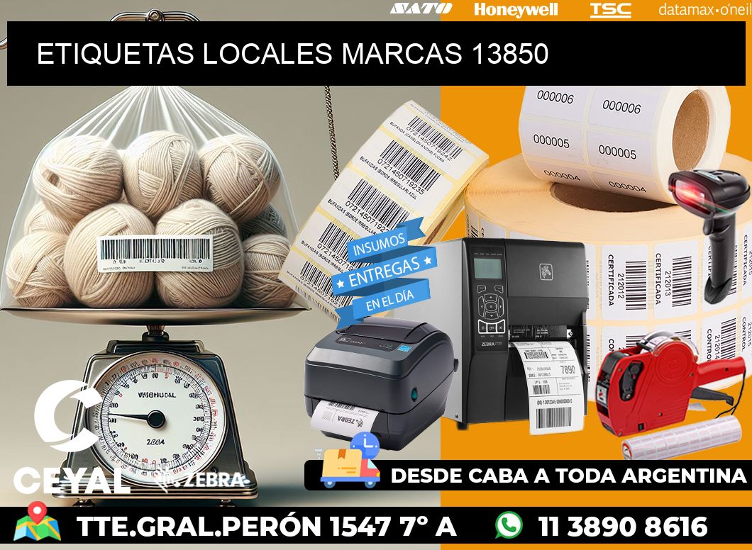 ETIQUETAS LOCALES MARCAS 13850