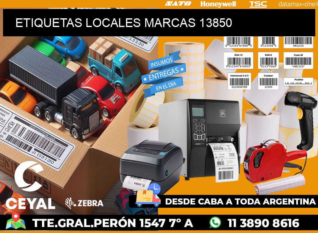 ETIQUETAS LOCALES MARCAS 13850