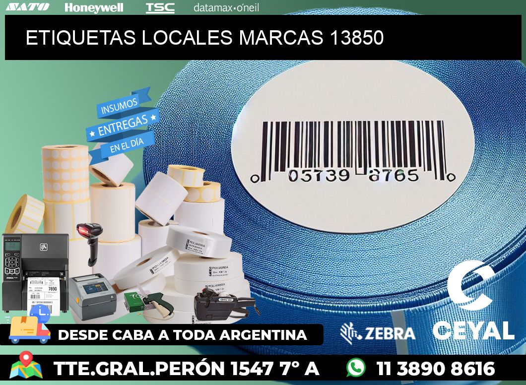 ETIQUETAS LOCALES MARCAS 13850