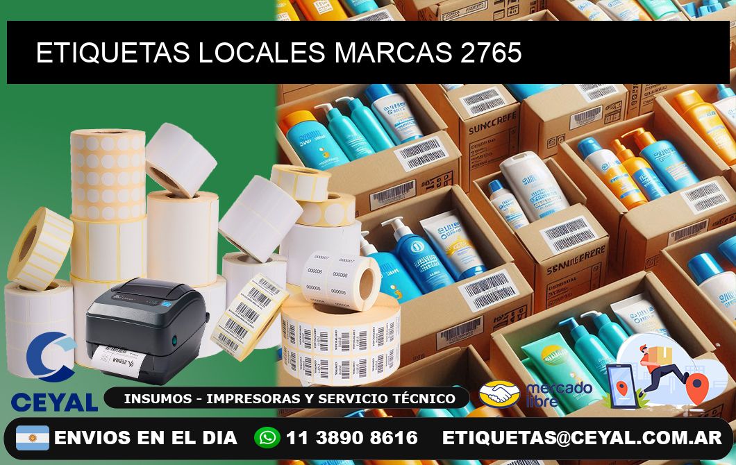 ETIQUETAS LOCALES MARCAS 2765