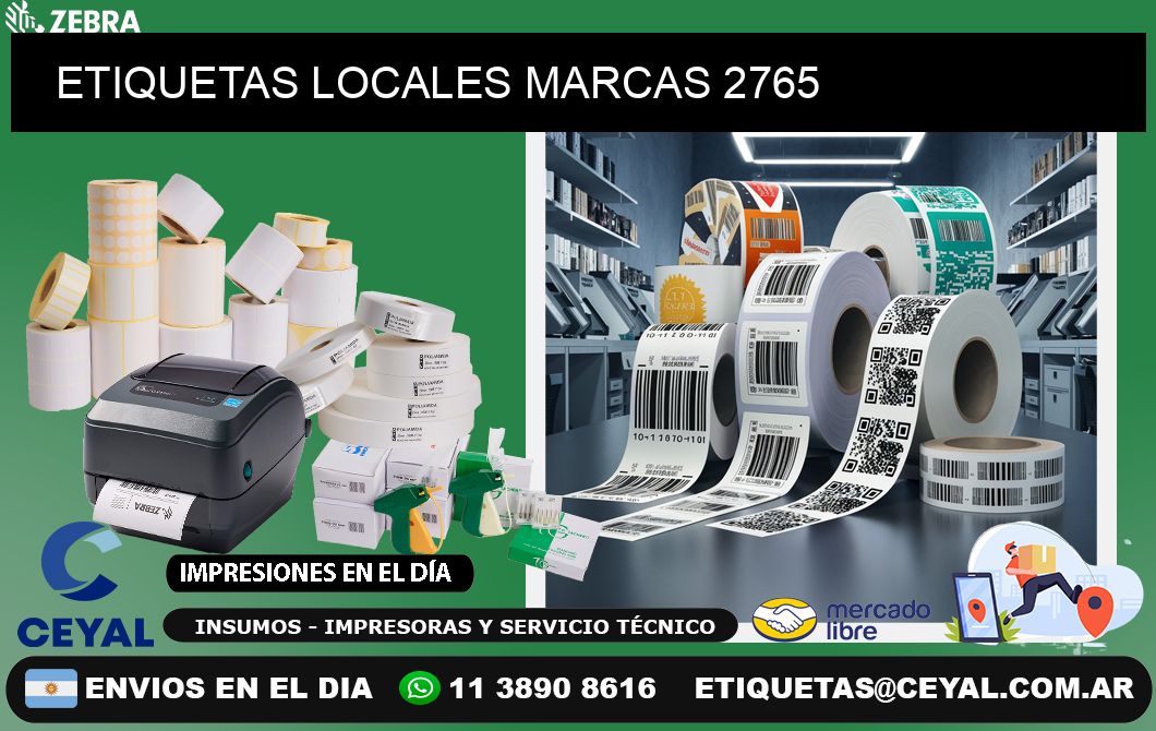 ETIQUETAS LOCALES MARCAS 2765