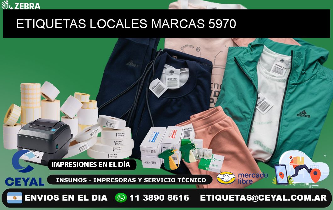 ETIQUETAS LOCALES MARCAS 5970