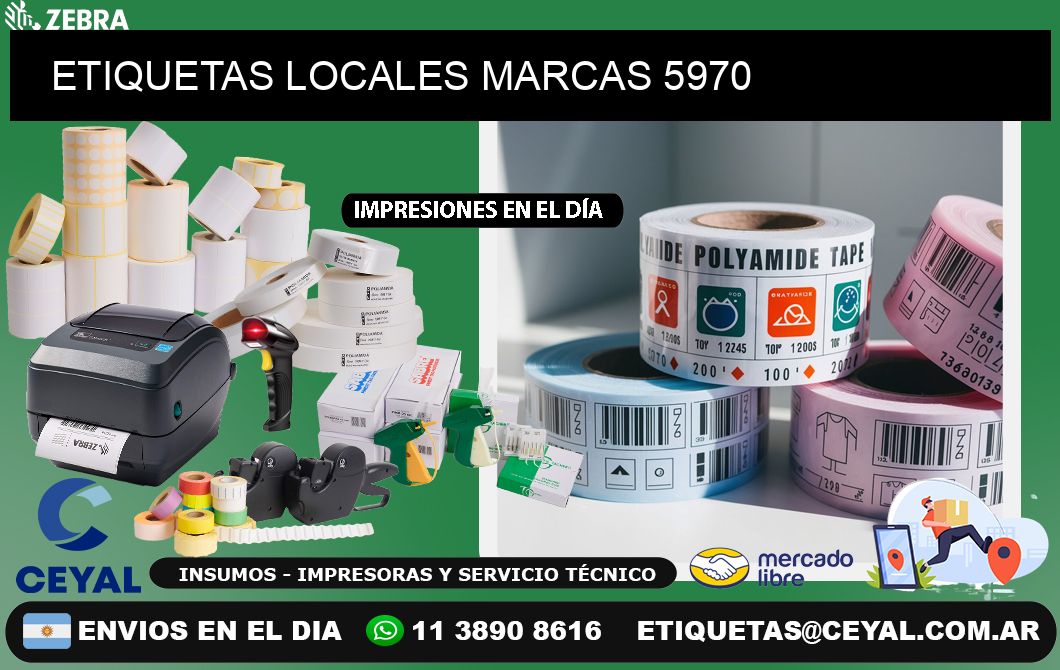 ETIQUETAS LOCALES MARCAS 5970