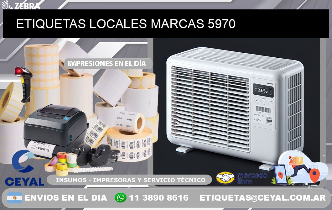ETIQUETAS LOCALES MARCAS 5970