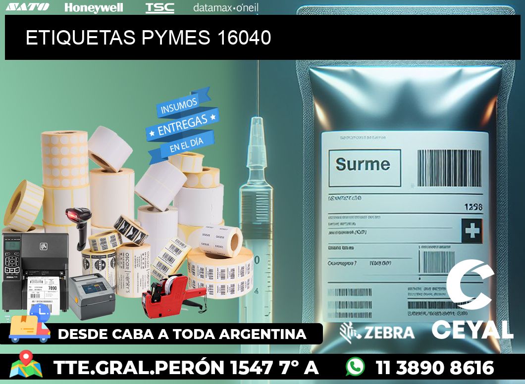 ETIQUETAS PYMES 16040