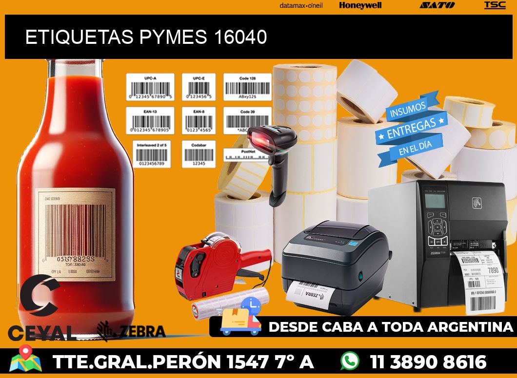 ETIQUETAS PYMES 16040