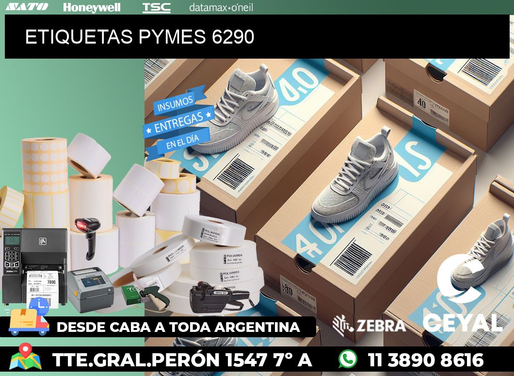 ETIQUETAS PYMES 6290