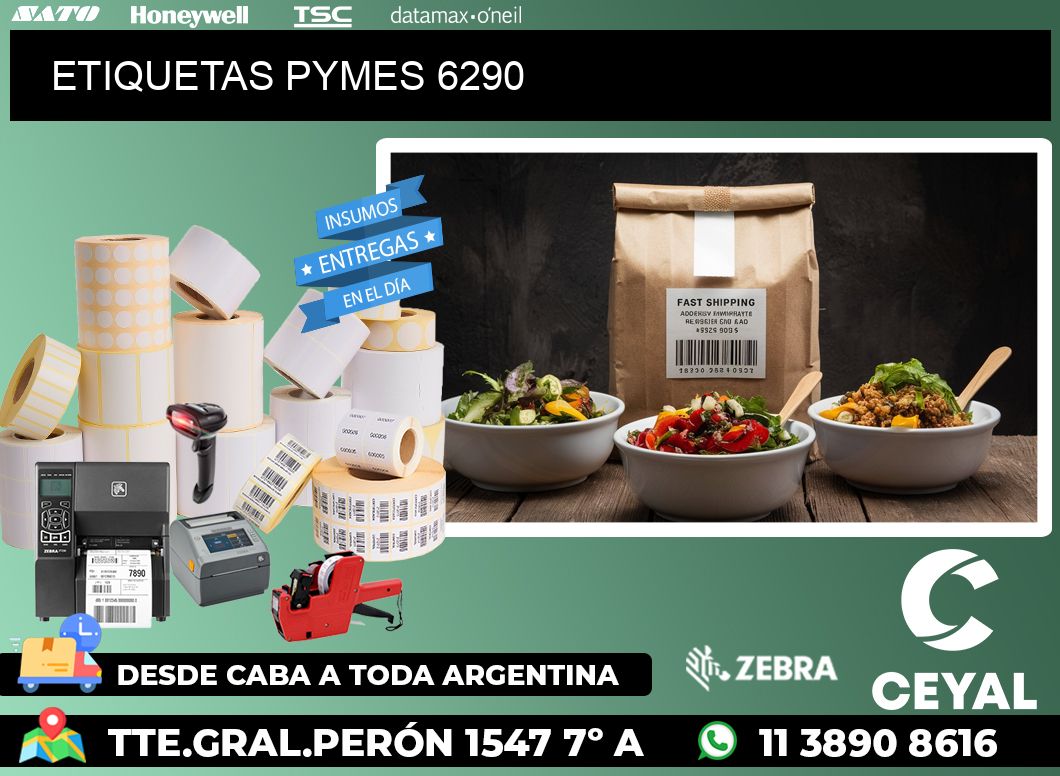 ETIQUETAS PYMES 6290