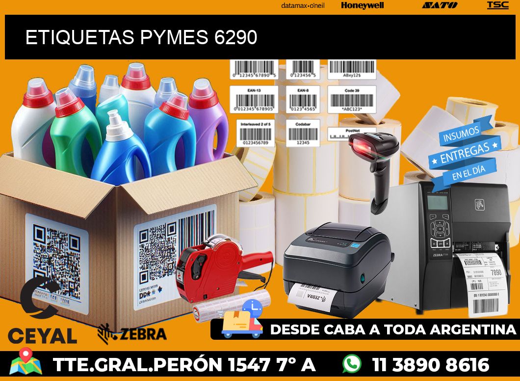 ETIQUETAS PYMES 6290