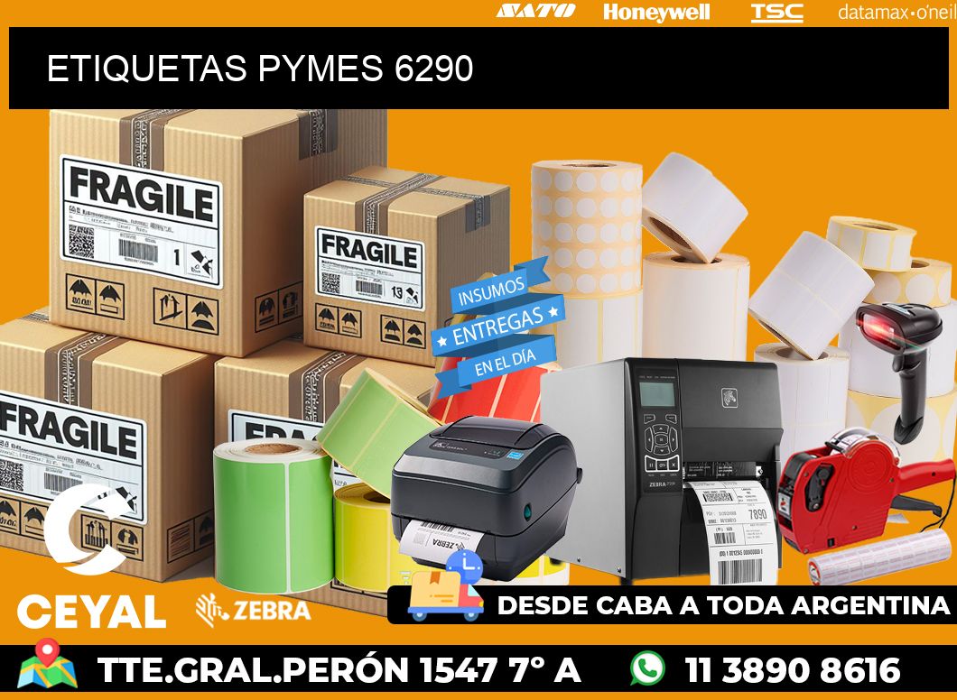 ETIQUETAS PYMES 6290