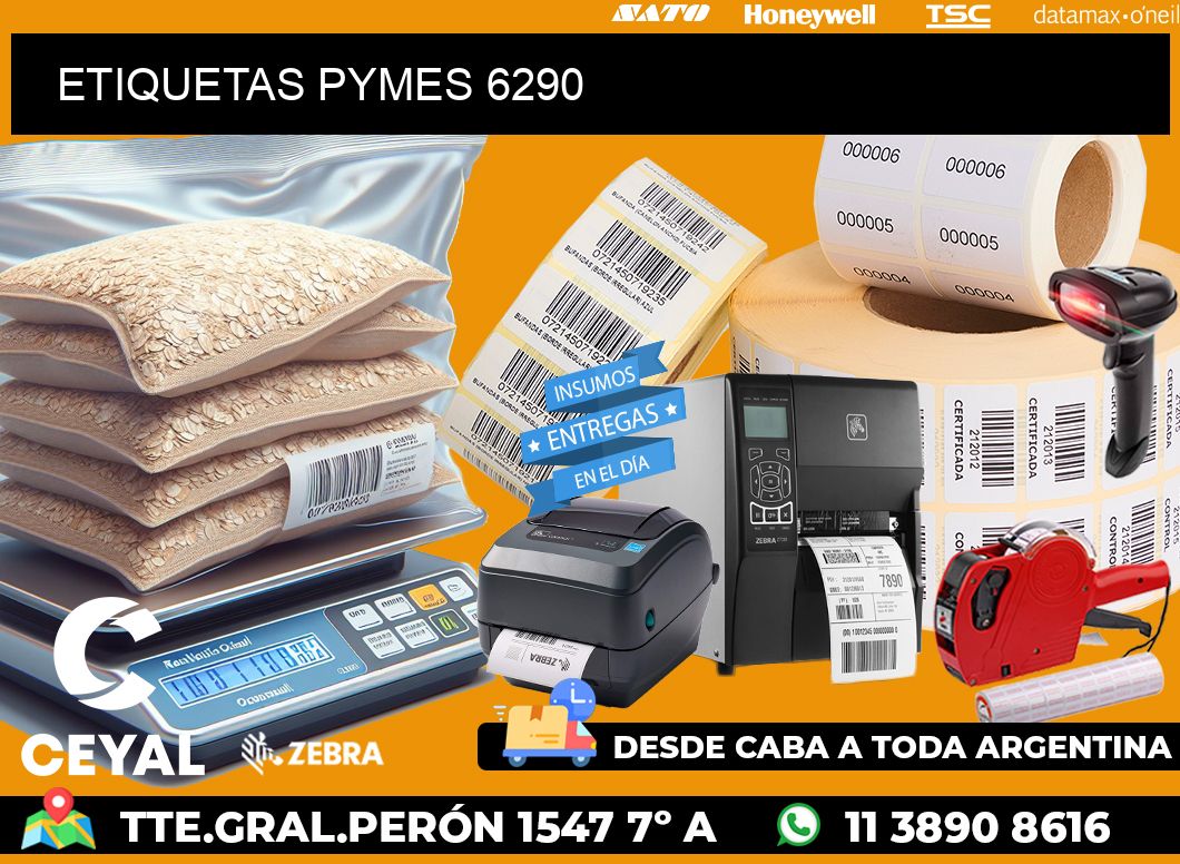 ETIQUETAS PYMES 6290