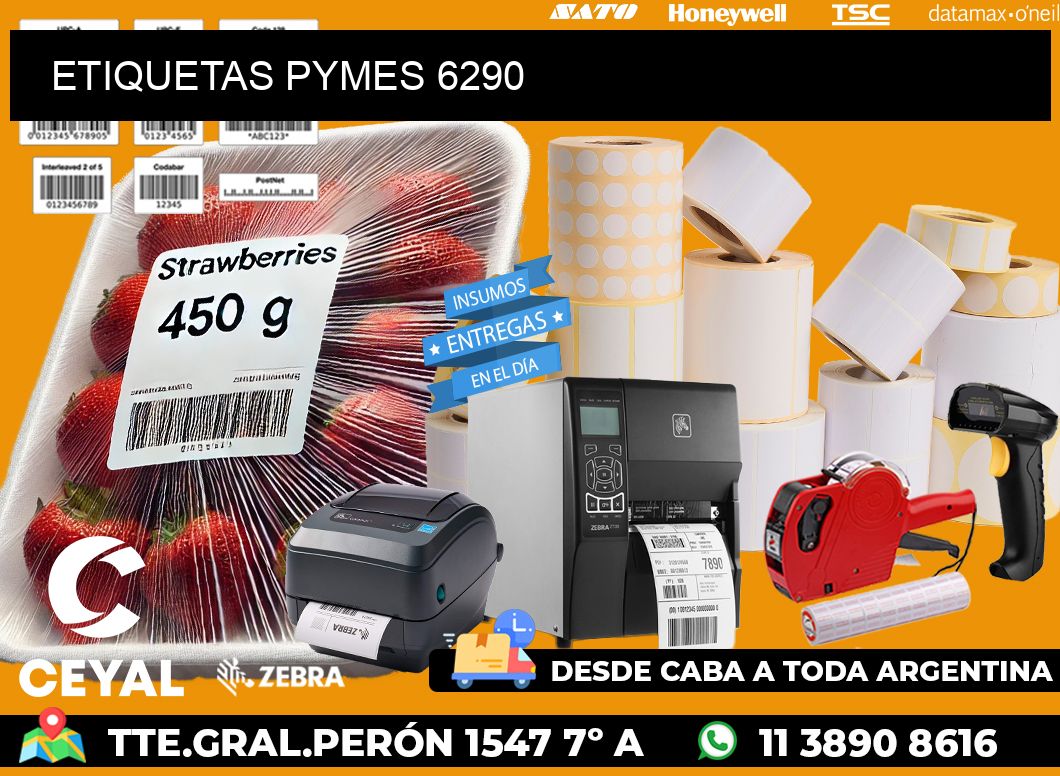 ETIQUETAS PYMES 6290