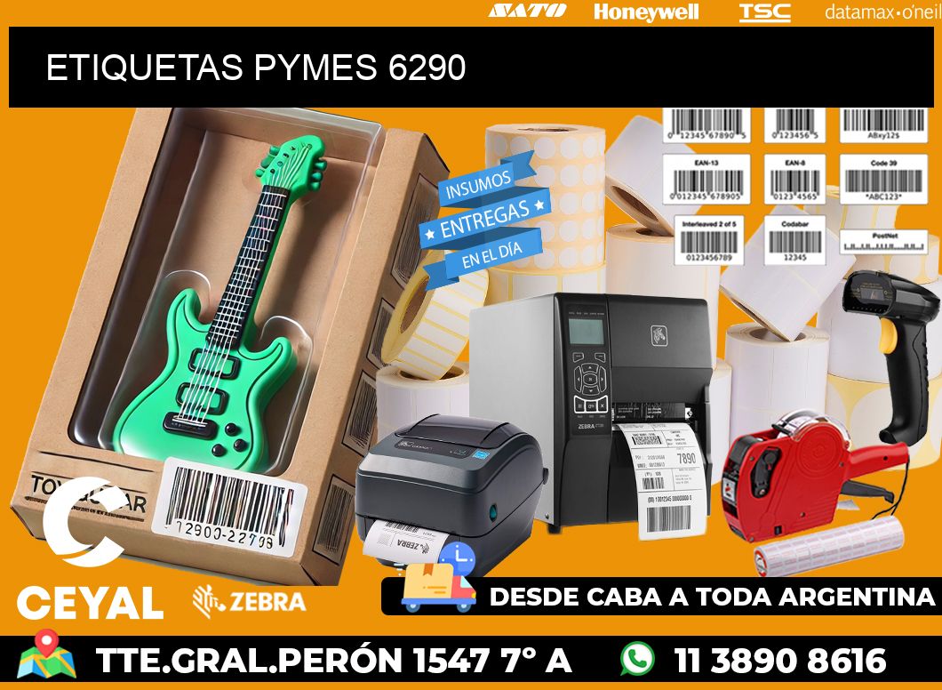 ETIQUETAS PYMES 6290