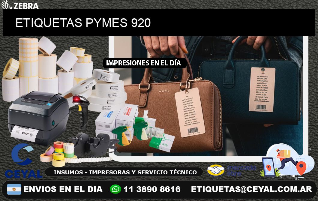 ETIQUETAS PYMES 920