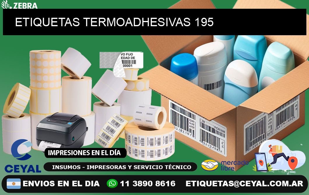 ETIQUETAS TERMOADHESIVAS 195