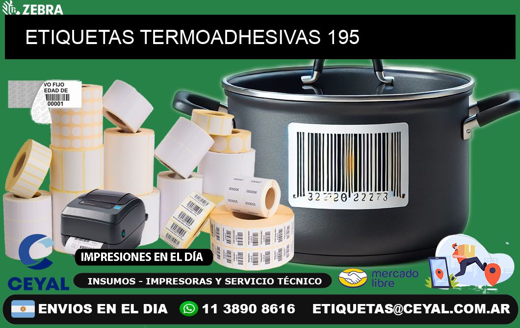 ETIQUETAS TERMOADHESIVAS 195