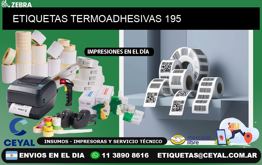 ETIQUETAS TERMOADHESIVAS 195