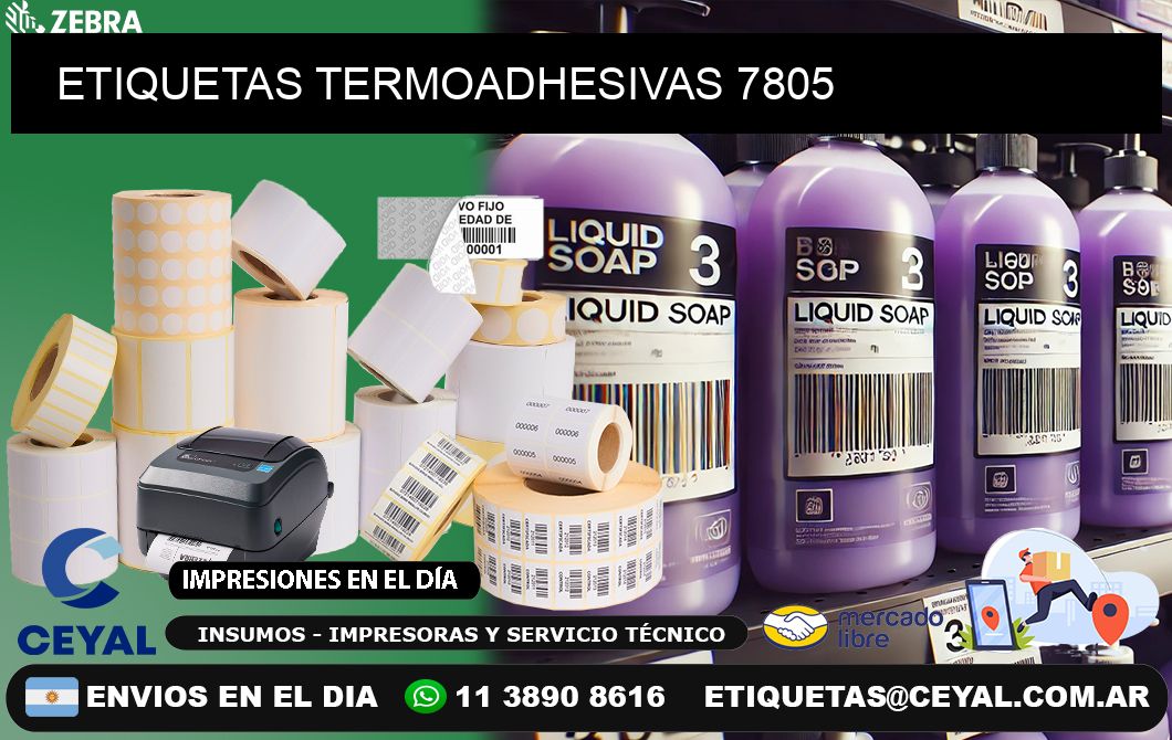 ETIQUETAS TERMOADHESIVAS 7805