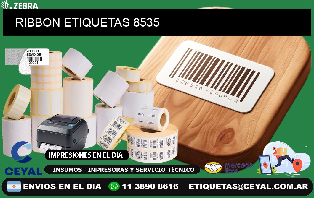 RIBBON ETIQUETAS 8535