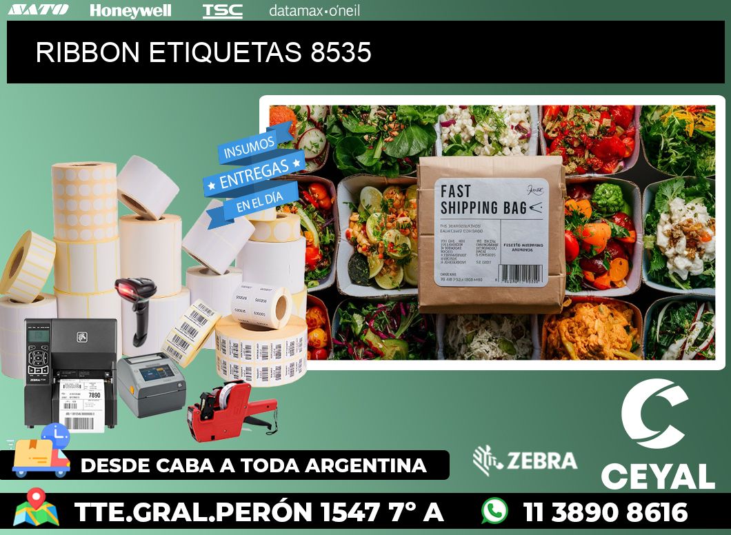 RIBBON ETIQUETAS 8535