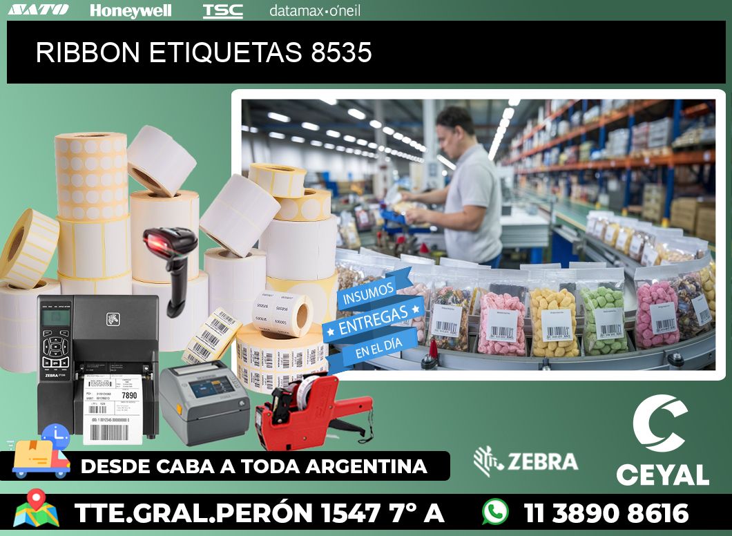 RIBBON ETIQUETAS 8535