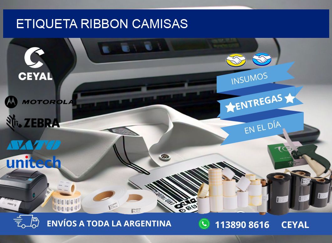 ETIQUETA RIBBON CAMISAS