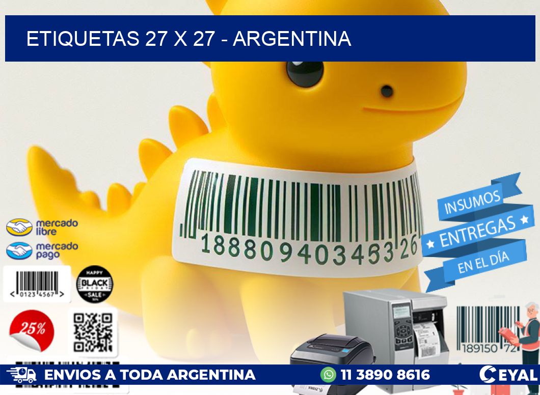 ETIQUETAS 27 x 27 – ARGENTINA