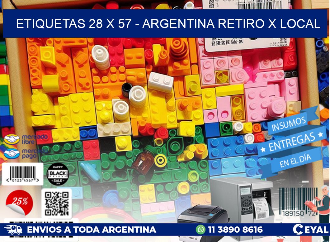 ETIQUETAS 28 x 57 – ARGENTINA RETIRO X LOCAL